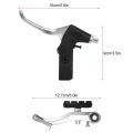 Bicycle V-Brake & Brake Levers & Cable Cycling Handlebar Short Brake Clutch Lever Gear Cable Wire & Hosing Full Set Bicycle Accessories. 
