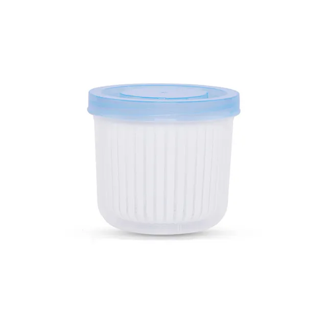 Fresh Keeping Box Refrigerator Onion Ginger Garlic Food Storage Plastic Transparent Drain Food Sealed Box