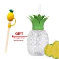 500ml Summer Cute Strawberry Straw Water Bottle Milk Coffee Straw Cup for Home.