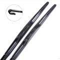 Universal Three Section Car Wiper Blades Double Layer Soft Rubber Automotive Replacement Windshield Wipers Hybrid Windshie Ld Wipers Easy To Install 14"-26". 