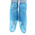 Extended thickened disposable high tube shoe for drifting amusement park PE plastic waterproof boot and ankle cover. 