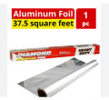 High Quality - Aluminum Wrapped Foil Paper - 37.5 Square Feet - Versatile and Easy to Use and Maintain - Reliable and Durable. 