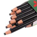 12Pcs/lot Japan Black Pencil Colored Pencil Dermatograph K7600 Oil-Based Paper Wrapped For Tattoo Eyebrow Marker Paint Pencil Abandon Abandon. 