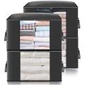 Storage Organize Moisture-Proof Dustproof Storages Non-Woven Quilt Large Capacity Organizes Mobile Clothes Bed Bottom Bag. 