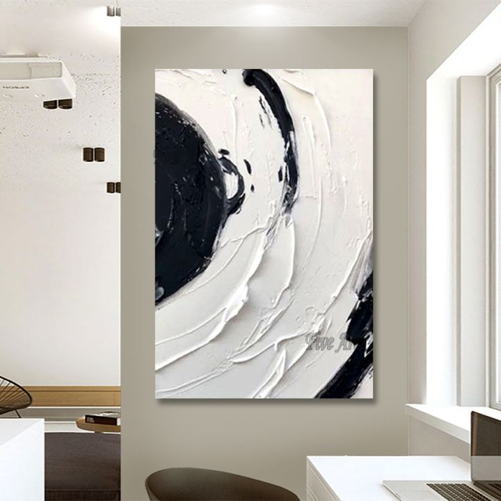 Simple%20Thick%20Texture%20Canvas%20Abstract%20Black%20And%20White%20Art%20Painting%20Large%20Size%20Wall%20Picture%20For%20Bedroom%20Custom%20Artwork%20Unframed%20-%20Image%206