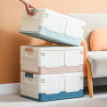 Book Storage Box Household Plastic Storage Box Clothes Finishing Foldable Bookcase Children's Toys Storage Box. 