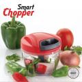 Large Handy and Compact Chopper 3 Blade Stainless Steel, Pull String,. 