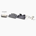 SCSI MDR Connector 50 pin CN1 Servo Plug 3M 10150-3000PE/10350-52A0-008 3M SCSI CN Connector Cable Wire Solder Type Shell. 