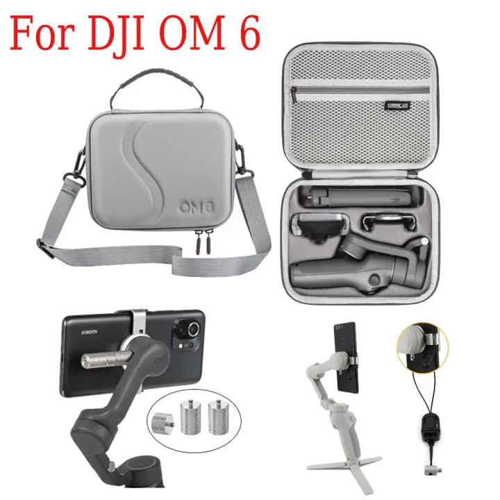 Om 6 Bag Handheld Gimbal Storage Box Pu Bag Shoulder Storage Box Osmo Mobile 6 Handheld Gimbal Balance Counterweight