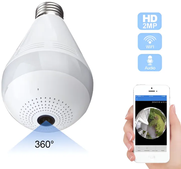 Smart%20Light%20Bulb%20WiFi%20Panoramic%20Camera%20360%C2%B0%20HD%202MP%20Night%20Vision%20Two-Way%20Audio%20with%20Motion%20Detection%20and%20SD%20Card%20Support%20-%201%20Year%20Warranty%20-%20Image%204
