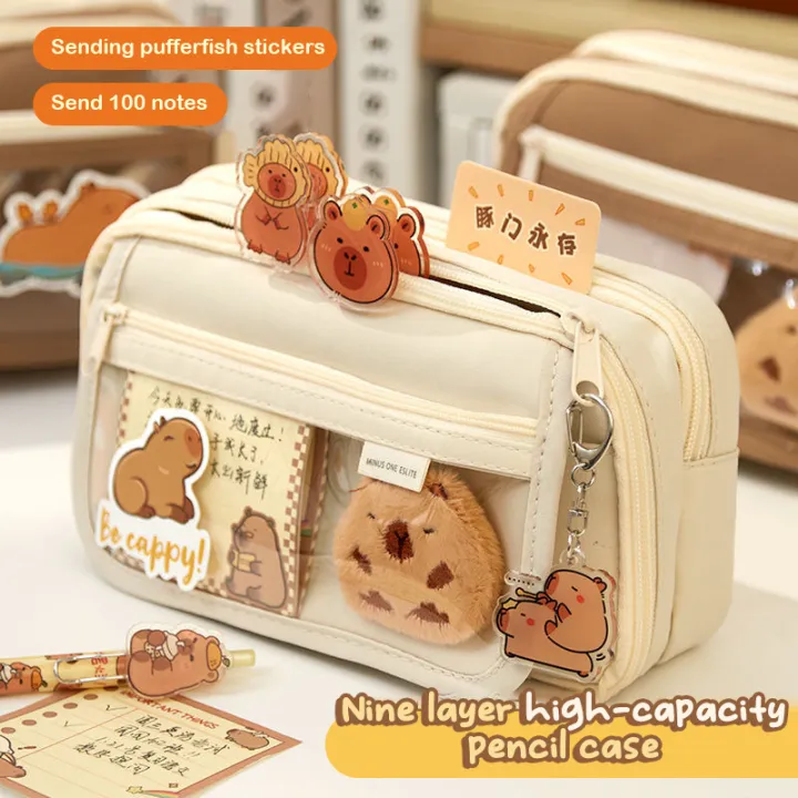 Capybara%20Pencil%20Bag%20Cute%20Fabric%20Pencil%20Case%20Kawaii%20Large%20Capacity%20Pencil%20Case%20NOVO%20-%20Image%207