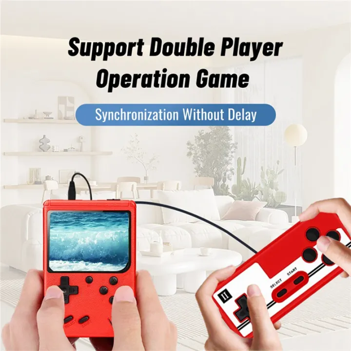 400-In-1%20Video%20Game%20Console%20Retro%20Mini%20Game%20Plyer%203.0%20Inch%20Color%20Pocket%20TV%20Game%20Console%20Dual%20Handheld%20Gamer%20Player%20Blue%20-%20Image%208