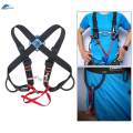 Camping Rock Climbing Harness Ascending Straps Chest Belt for Caving Survival.