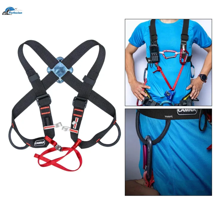 Camping%20Rock%20Climbing%20Harness%20Ascending%20Straps%20Chest%20Belt%20for%20Caving%20Survival%20-%20Image%204