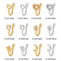 【Great Selection】 Women and Girls Nose Cuff Clip-on Nose Ring Clip-On Nose Ring Non-Piercing African Nose Cuff Nose Ring Cuffs.