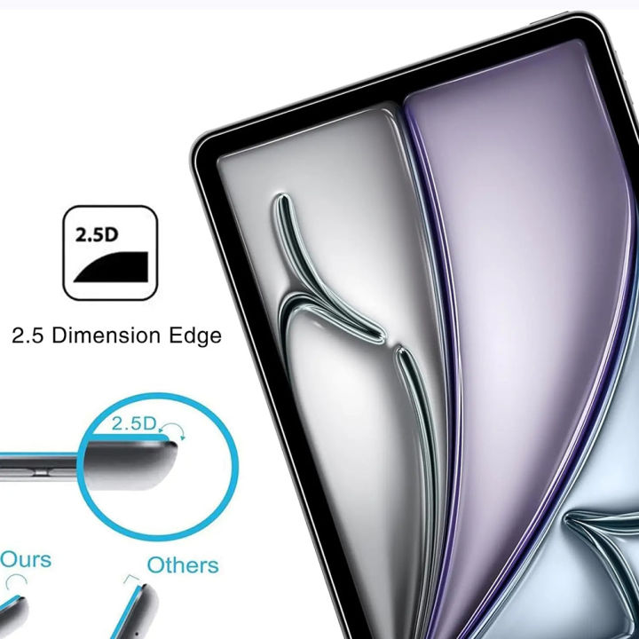 (3%20Packs)%20Tempered%20Glass%20For%20Apple%20iPad%20Air%2011%202024%206th%20Generation%20A2899%20A2900%20A2902%20Anti-Scratch%20Tablet%20Screen%20Protector%20Film%20-%20Image%204