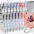 1/3Pcs Retractable Gel Pens Black Red Blue Ink 0.5mm Ballpoint Office School Supplies Stationery. 