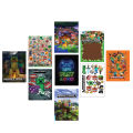 9 Piece 3mm PVC Wallboard for Wall Decor minecraft gaming wallpaper for kids room decoation.