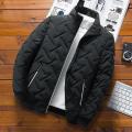 Casual Autumn Winter Jacket Men Bomber Jacket Thicken Men Fashion Clothing Streetwear Cotton Padded Jacket Slim Fit Coat BunnyGarden. 