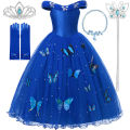 Dress Up Costume Party Wear Rapunzel Cinderella Elsa Anna Outfit Children's Frozen Color Play Princess Dress Disney Girls Sleeping Beauty Aurora Corner. 