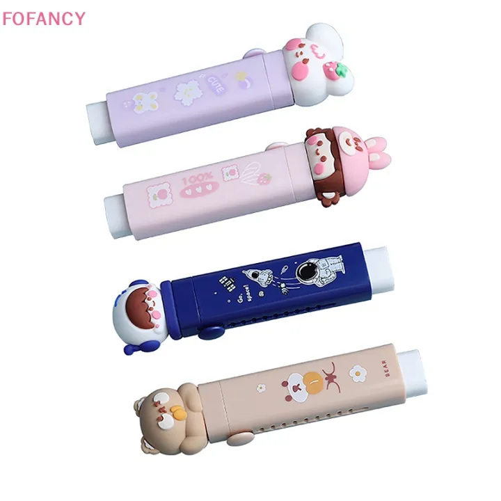 FOFANCY%201set%20Cute%20Cartoon%20Push-pull%20Design%20Erasers%20Student%20Kid%20Pencil%20Eraser%20Replaceable%20Rubber%20Core%20Kawaii%20Stationery%20for%20School%20Office%20HOT%20-%20Image%209