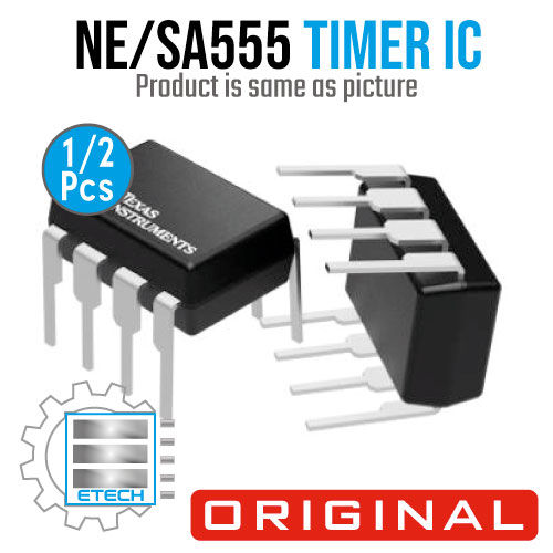 Original NE555P SA555P SA555N SA555 RC555N RC555 Timer IC Integrated Circuit Chip DIP-8 Precision Timers Original and a Bit Larger