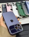 For iPhone 13 Pro - AUTO FOCUS With Large Window in Machine Color With Electroplating Frame Phone Case. 