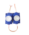 2 Pis Engine Light for motorcycle . Blue. 