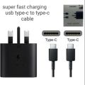 For Samsung Galaxy S21 Ultra Mobile Phone USB-C Fast Charger EU Plug Travel USB PD Fast Charge with Type-C To Type-C Data Cable For Samsung Galaxy S21 S21+ S21 Ultra S20 S20+ S20 Ultra. 