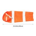 Airport Windsocks Orange Waterproof Windsock Reflective Wind Bag 60cm Easy Install Easy to Use.