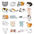 50 pieces can love cartoon kitten stickers luggage car water cup mobile phone stickers waterproof wholesale. 