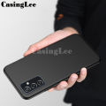 For Galaxy A54 case Ultra Thin Smooth silicon Matte Back Soft Cover Casing hp Samsung A54 Phone case cover. 