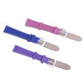 12mm plain weave PU leather strap watchband new candy colors watch straps GJCUTE. 