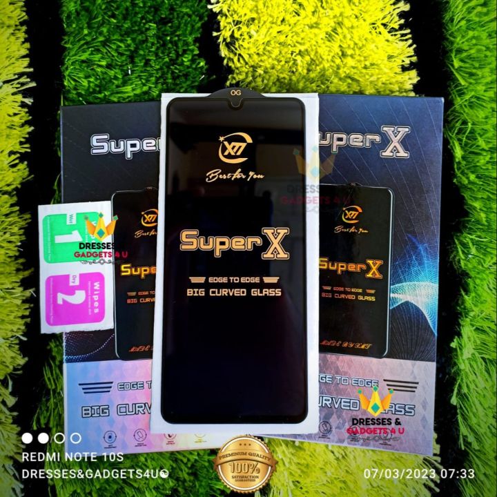 Tecno%20pop%207%20BF6%20Gorila%20Glass%20Screen%20Protector%20Premium%20Tempered%20Glass%20OG%20Super%20X%20Tecno%20pop%207%20BF6%20Full%20Curved%20Display%20Glass%206.6%20Inch%20-%20Image%202