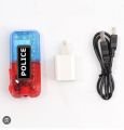 Traffic Guidance Red Blue Security LED Warning Shoulder Light/sholder light With Charger.