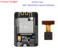 Esp32-Cam Wifi + Bluetooth Module Camera Module Development Board Esp32 With Camera Module Ov2640 2Mp For Arduino - Solar Panel. 