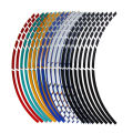 Motorcycle Wheel Stickers Decals 17/18 Inch Reflective Rim For Ducati Accessories Ducati Multistrada Cb 650 R.