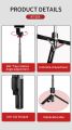 JMARY KT-219 6 Sections Extendable Selfie Stick Tripod Stand with Remote Control. 