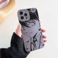 YYDS for iPhone 12 Pro Max Back Cover for KIDO Electro Plating Frosted Lens Full Protection Silicone Soft Mobile Phone Case for Man. 