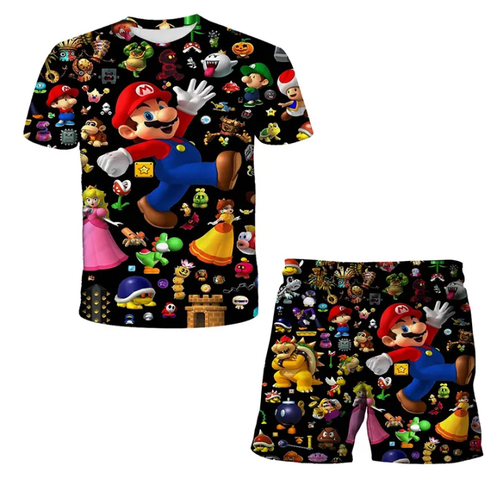 Super%20Mario%20Bros%20T%20Shirt%20+%20Shorts%20Sets%20Kids%20Boys%20Girls%20T-shirts%20Short%20Pants%202%20Pcs%20Suits%20Mario%20Peach%20Princess%20Clothing%20Girl%20Tops%20-%20Image%205