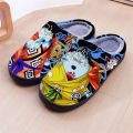 Anime ONE PIECE Monkey D. Luffy Roronoa Zoro Nami Cosplay Slippers Adult Unisex Cotton Family Shoes Gift. 