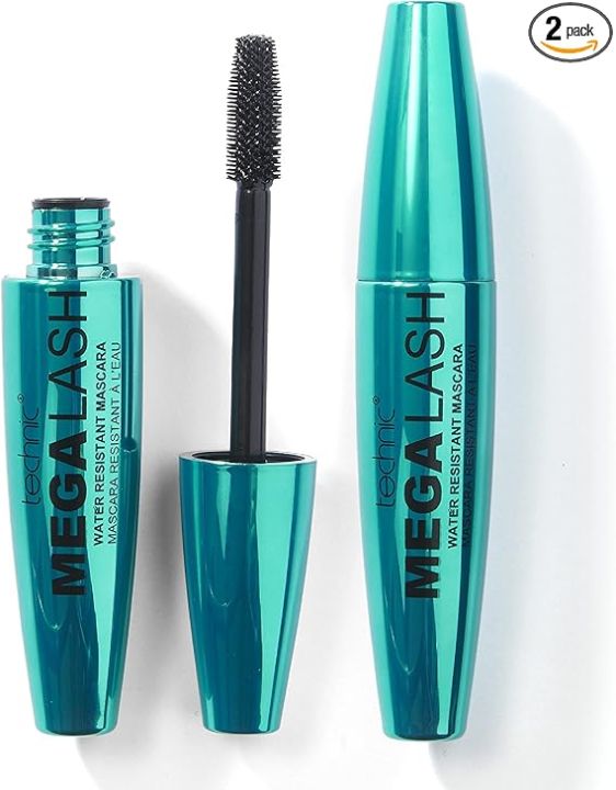 Technic Mega Lash Volumising Waterproof Mascara Black