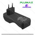 PUJIMAX 2 Slots AAA AA Battery Charger EU US BIS UK SAA Plug 1.2V Nimh Nicd Batteries Charger Rechargeable 9V Battery Charger. 