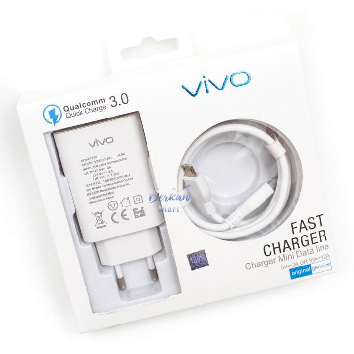 Vivo Type-C Charger-Fast Charging Casan Qualcomm 3.0-Coloar White