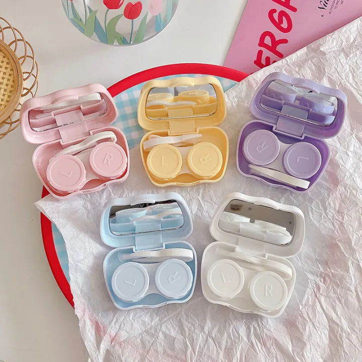 Beauty%20Eye%20Cream%20Small%20and%20Cute%20Contact%20Lens%20Companion%20Simple%20Solid%20Color%20Cartoon%20INS%20Style%20Care%20Box%20-%20Image%202