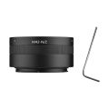 Manual lens to Nikon Z camera adapter ring - black. 