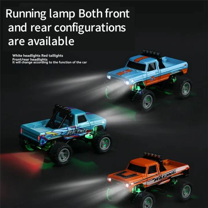 TRASPED%201/64%20Off-Road%20Monster%20Truck%201/64%20RC%20Monster%20Truck%20Remote%20Control%20Mini%20Climbing%20Car%20Alloy%20Model%202.4G%20Remote%20Control%20Electric%20Vehicle%20-%20Image%207