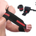 1 Pair (2 Pcs) Wrist Wraps Wrist Support Straps Designed For Strength Training Weightlifting And Powerlifting To Prevent Injuries And Improve Performance - Workout Essential. 