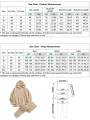 ZAFUL Men's Hoodie Outfit Solid Fluffy Fleece Sweatshirts with Trouser Two Piece Set Fall Winter Streetwear Hooded Hoodie Suits.