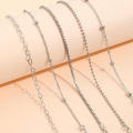5PCS bracelet set Bracelet set Exquisite craftsmanship Copper material Stylish design Copper chain bracelet Hand-made bracelet set Handcrafted Handmade bracelet for Casual wear Party accessories Gift. 